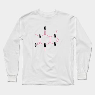 Pink Caffeine Long Sleeve T-Shirt